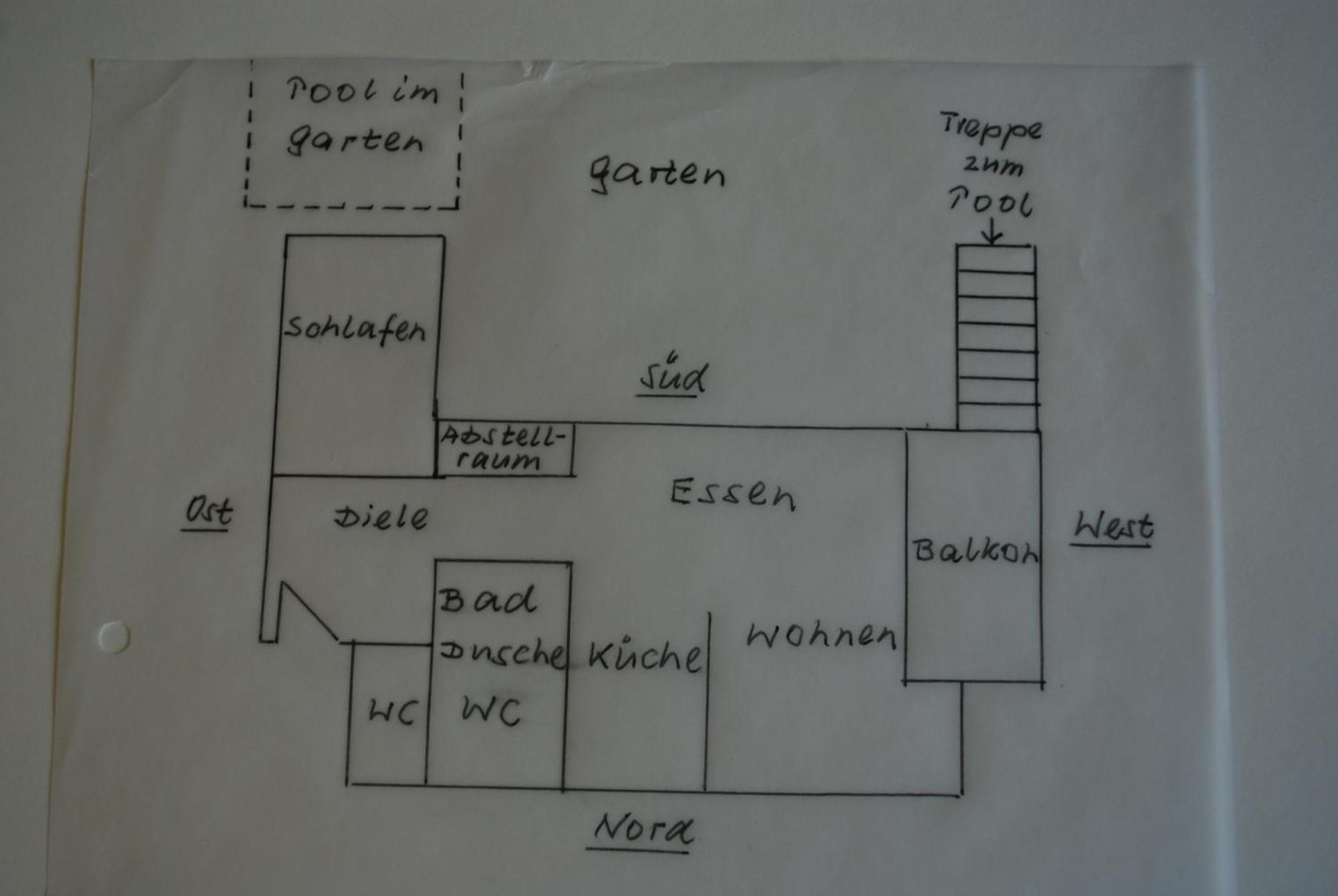 Ferienwohnung mit Pool Straubenhardt Exterior foto